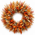 Amber Glow Wreath