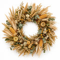 Golden Harvest Wreath