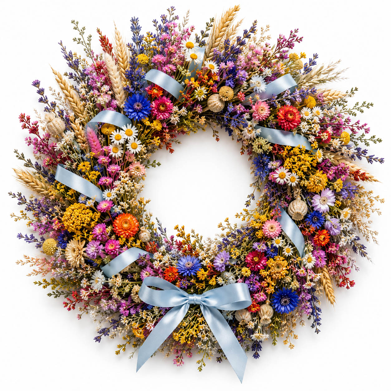 Wildflower Haven Wreath